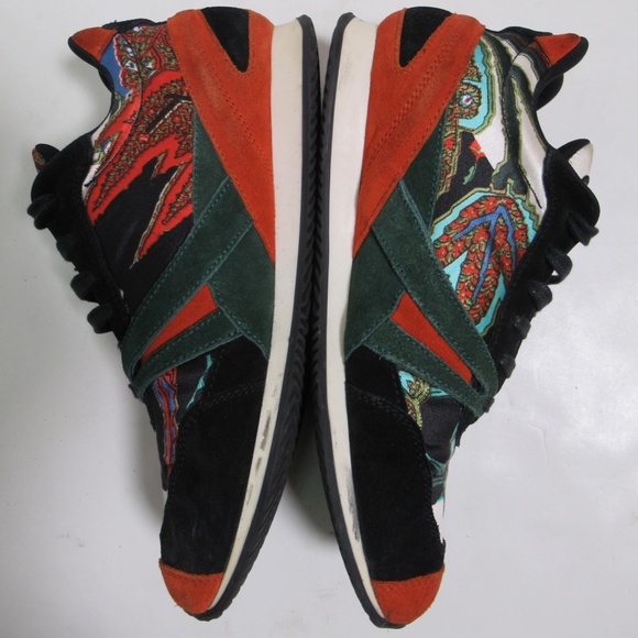 Balenciaga Women's Multicolor Fabric Suede Leather Sneaker Shoes Size 8.5 US W - Picture 9 of 12